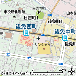 四国銀行南国南支店周辺の地図