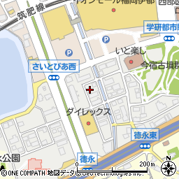 福岡県福岡市西区徳永北10-17周辺の地図