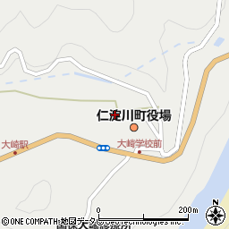 仁淀川町立中央公民館周辺の地図
