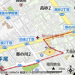 浅野アタカ株式会社九州支店周辺の地図