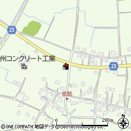 コスモ宇佐ＳＳ周辺の地図