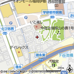福岡県福岡市西区徳永北周辺の地図