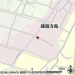 高知県南国市蔵福寺島周辺の地図