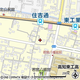 高知県南国市篠原1757周辺の地図