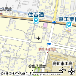 高知県南国市篠原1752周辺の地図