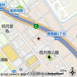 チェスト株式会社　福岡営業所周辺の地図