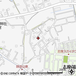 福岡県糸島市志摩師吉529周辺の地図