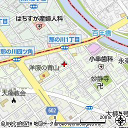 福岡県福岡市南区那の川1丁目22-7周辺の地図