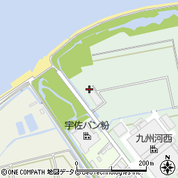 大分県宇佐市神子山新田223周辺の地図