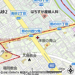 福岡県福岡市南区那の川1丁目23-30周辺の地図