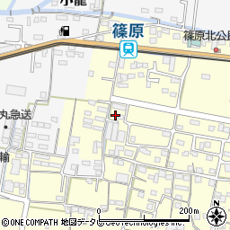 高知県南国市篠原851周辺の地図