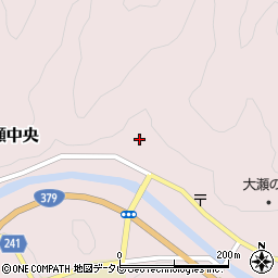 愛媛県喜多郡内子町大瀬中央192周辺の地図