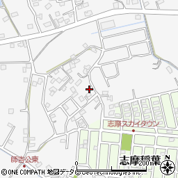 福岡県糸島市志摩師吉515-12周辺の地図