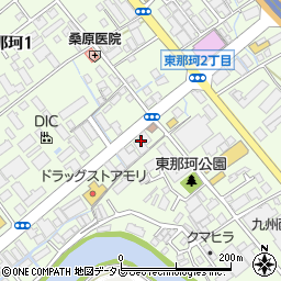イルカ薬局那珂店周辺の地図