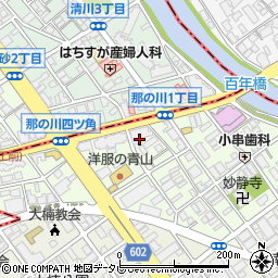 福岡県福岡市南区那の川1丁目22-22周辺の地図