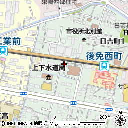 山本昌男司法書士事務所周辺の地図