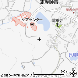 福岡県糸島市志摩師吉1213周辺の地図