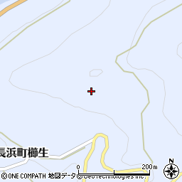 愛媛県大洲市長浜町櫛生360周辺の地図