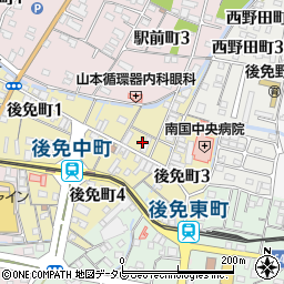 有限会社西田米穀店周辺の地図
