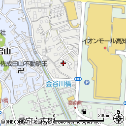 高知県高知市前里362周辺の地図