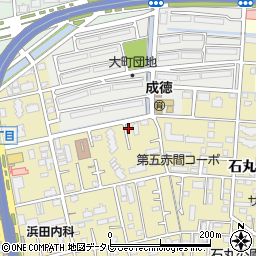 ジャパンライン周辺の地図