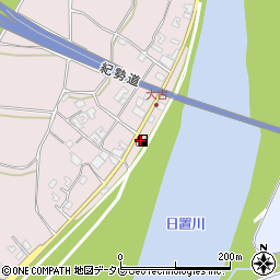 ＥＮＥＯＳ日置川ＳＳ周辺の地図