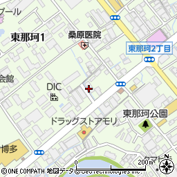 日本ドライブイット　福岡支店周辺の地図