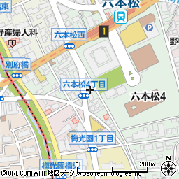 明光義塾六本松教室周辺の地図