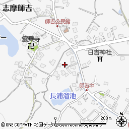 福岡県糸島市志摩師吉1311-1周辺の地図