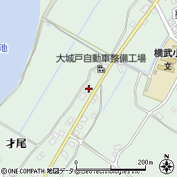 福岡県豊前市才尾70周辺の地図