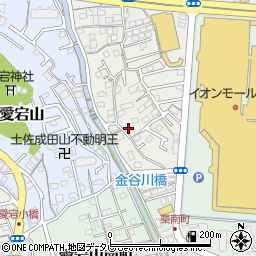 高知県高知市前里349-2周辺の地図