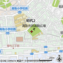福岡県福岡市早良区昭代周辺の地図