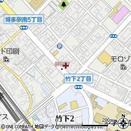 株式会社中西製作所　九州支店周辺の地図