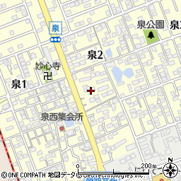 福岡県福岡市西区泉2丁目6-6周辺の地図