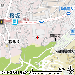 ザ・パークハウス桜坂サンリヤン　１０１４周辺の地図