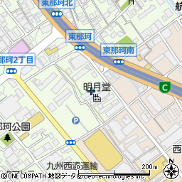 ジェイ・アール・イー株式会社　福岡周辺の地図