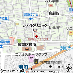 福岡鳥飼郵便局周辺の地図