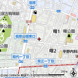 アーベインルネス曙周辺の地図