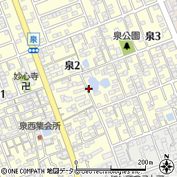 福岡県福岡市西区泉2丁目5-8周辺の地図