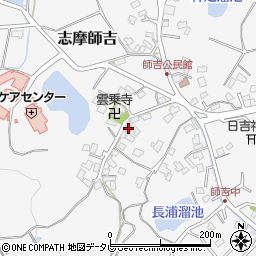 福岡県糸島市志摩師吉1279周辺の地図