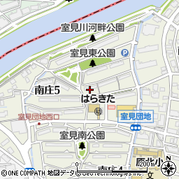 室見団地３２棟周辺の地図