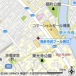 株式会社カステラ本家福砂屋　福岡工場周辺の地図
