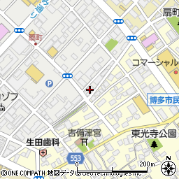 株式会社シンワ福岡営業所周辺の地図