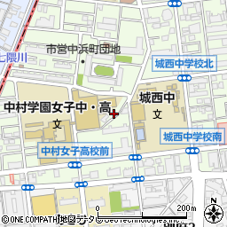 福岡県福岡市城南区鳥飼7丁目13周辺の地図