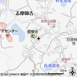 福岡県糸島市志摩師吉1280周辺の地図