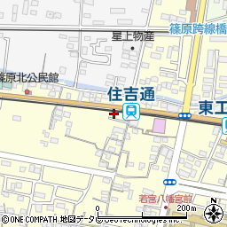 高知県南国市篠原1322-8周辺の地図