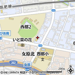 個別指導の古賀塾周辺の地図