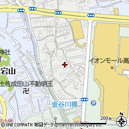 高知県高知市前里346-10周辺の地図