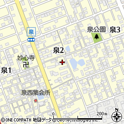 福岡県福岡市西区泉2丁目6-28周辺の地図