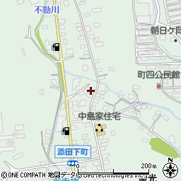 福岡県田川郡添田町添田1885-7周辺の地図